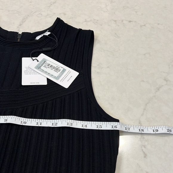 Reiss NWT Clem Sheer Stripe Knitted Dress size M - Picture 10 of 13